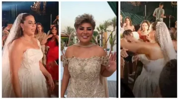 الإعلامية مفيدة شيحة تستضيف حفل زفاف ابنتها -(صور)