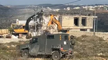 الاحتلال يُخطر بهدم منشأة في قلقيلية ومستوطون يهددون بت demolishing 20 منزلاً في نابلس