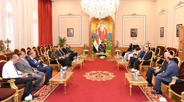 البابا تواضروس يستقبل السفراء المصريين الجدد في عدة دول حول العالم