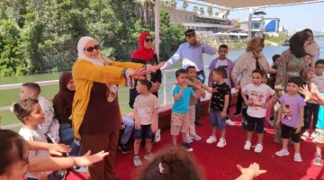 الباص النهري في الدقهلية ينطلق بمبادرة خدمية للأطفال في دار الأيتام