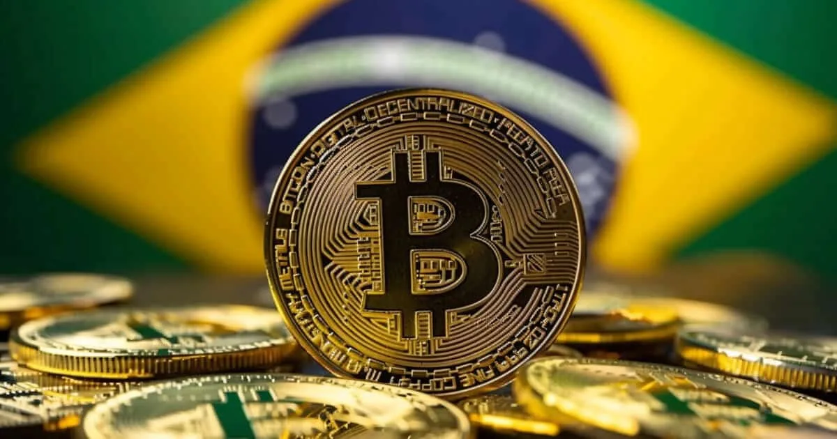 البرازيل تفرض ضريبة جديدة على العملات الرقمية وتعتزم إدخال البيتكوين ضمن احتياطياتها. البرازيل تفرض ضريبة جديدة على العملات الرقمية وتعتزم إدخال البيتكوين ضمن احتياطياتها.
