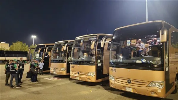 التضامن”: استلام 283 حافلة لتلبية احتياجات حجاج الجمعيات الأهلية في مسيرتهم إلى عرفات التضامن”: استلام 283 حافلة لتلبية احتياجات حجاج الجمعيات الأهلية في مسيرتهم إلى عرفات