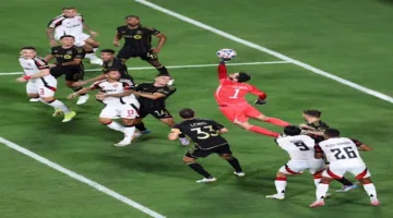 التعادل يحدد نتيجة الشوط الأول من لقاء لوس أنجلوس وفلامنجو.