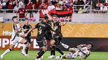 التعادل يحدد نتيجة مباراة فلامينغو ولوس أنجلوس في كأس العالم للأندية