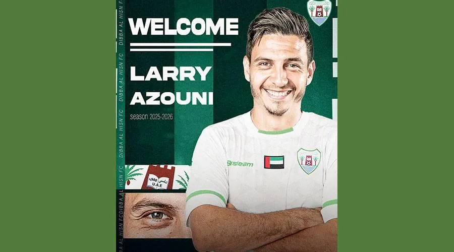 التونسي عزوني واللاعب بيرق في دبا الحصن التونسي عزوني واللاعب بيرق في دبا الحصن