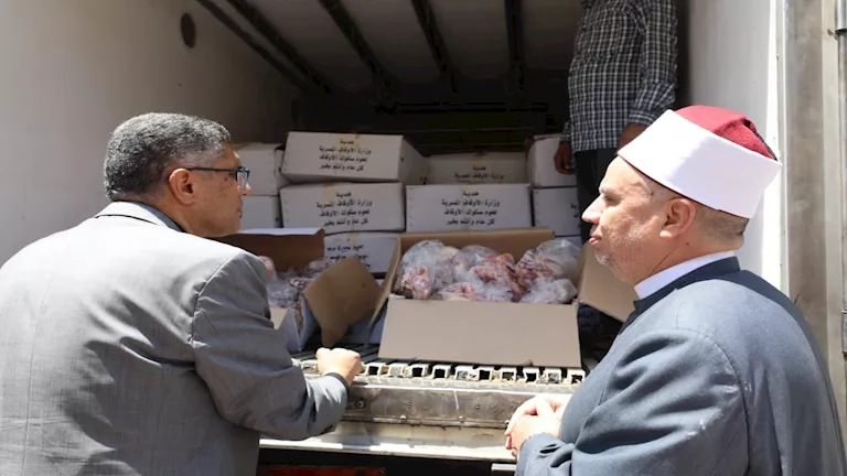 الجيزة تستلم 2 طن من لحوم الأضاحي لتوزيعها على الفئات الأحق بالرعاية