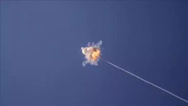الجيش الإسرائيلي يعلن عن إسقاط طائرة مسيرة قادمة من الجهة الشرقية.