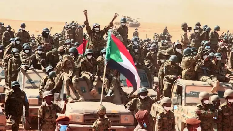 الجيش السوداني يعلن عن إخلاء المنطقة الحدودية الثلاثية مع مصر وليبيا الجيش السوداني يعلن عن إخلاء المنطقة الحدودية الثلاثية مع مصر وليبيا