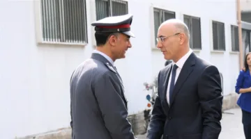الحجار قام بزيارة المديرية العامة لقوى الأمن الداخلي لتهنئتهم.