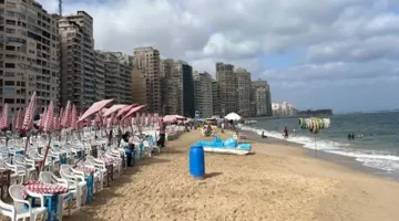 الحظر على السباحة: ما الذي يجري على شواطئ غرب الإسكندرية؟ – صور
