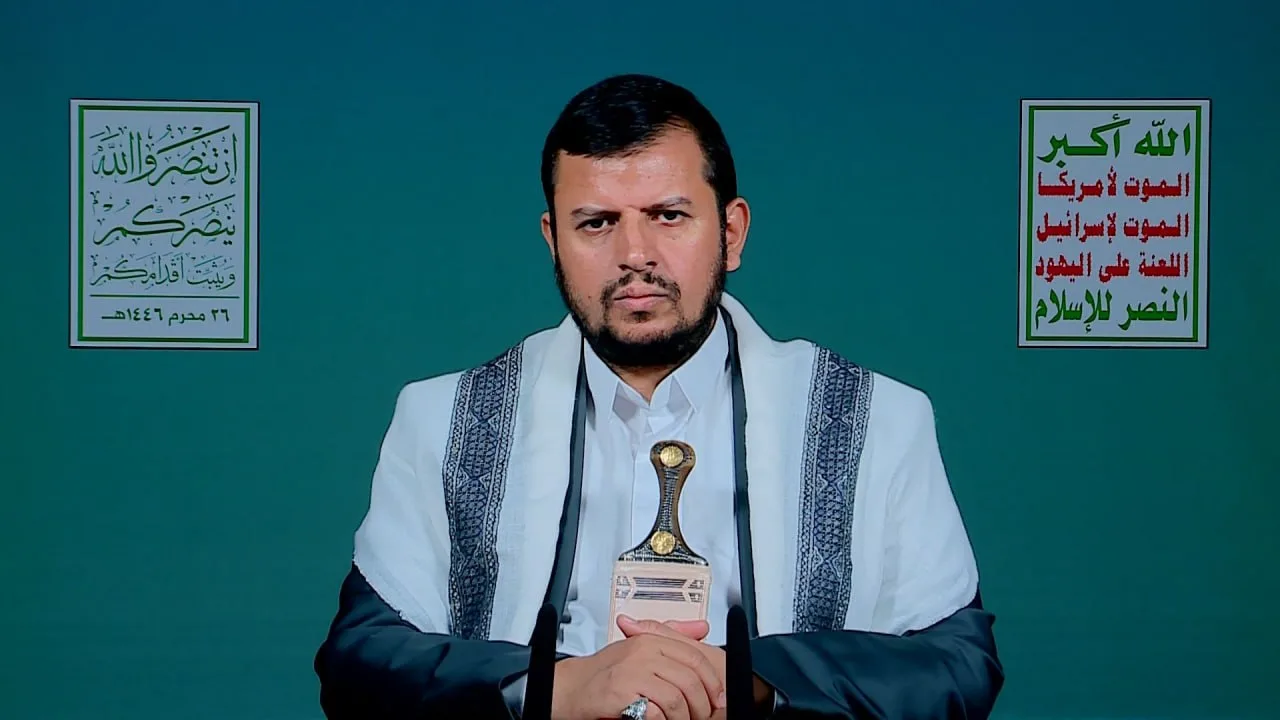 الحوثي: الصراع من غزة إلى إيران هو صراع واحد الحوثي: الصراع من غزة إلى إيران هو صراع واحد