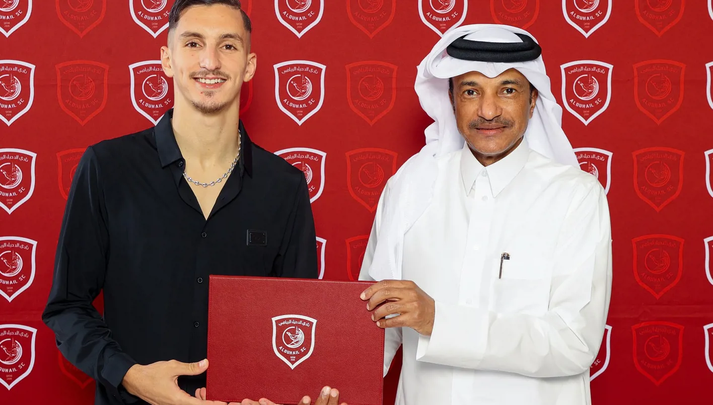 الدحيل يعلن توقيع مهاجم الدوري الجزائري المتصدر. الدحيل يعلن توقيع مهاجم الدوري الجزائري المتصدر.