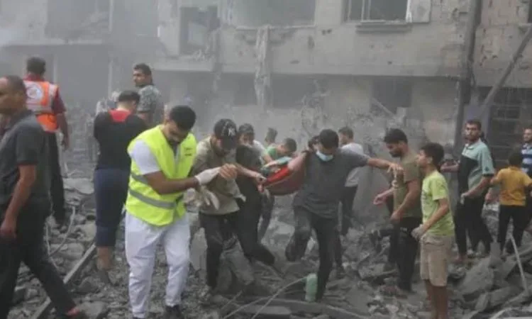 الدفاع المدني في غزة: 40 قتيلاً في المنطقة منذ صباح اليوم الدفاع المدني في غزة: 40 قتيلاً في المنطقة منذ صباح اليوم