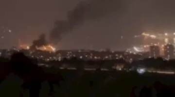 الدفعة الثامنة عشرة من الصواريخ الإيرانية تستهدف مطار بن جوريون