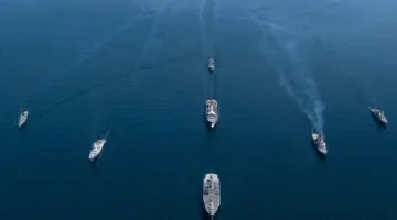 الدنمارك تجرب طائرات مسيرة بحرية في بحر الشمال وبحر البلطيق.