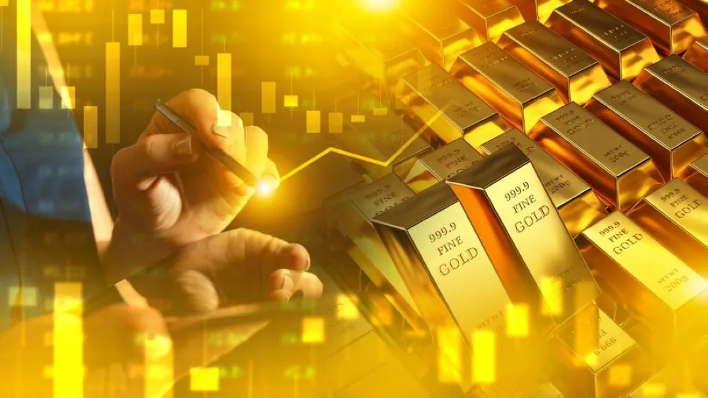 الذهب يصل إلى أعلى مستوى له في شهرين وسط تصاعد التوترات بين إسرائيل وإيران الذهب يصل إلى أعلى مستوى له في شهرين وسط تصاعد التوترات بين إسرائيل وإيران