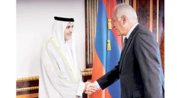 الرئيس الأرمني يستقبل الأمين العام للجنة التقارب الإنساني