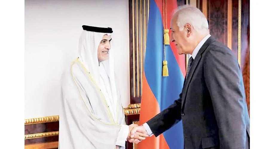 الرئيس الأرمني يستقبل الأمين العام للجنة التقارب الإنساني الرئيس الأرمني يستقبل الأمين العام للجنة التقارب الإنساني