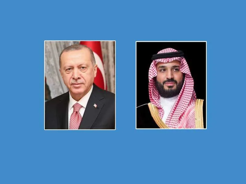 الرئيس التركي يثني على كفاءة تنظيم موسم الحج خلال مكالمة مع ولي العهد