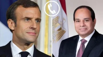 الرئيس السيسي والرئيس الفرنسي يناقشان آخر التطورات الإقليمية والدولية