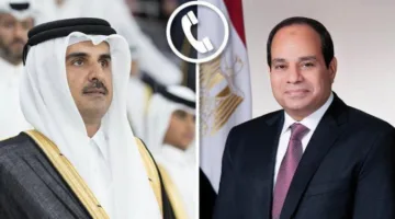 الرئيس السيسي يعلن موقف مصر الرافض التام لأي انتهاك يهدد سيادة قطر
