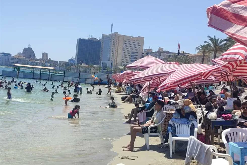 الرياح تصل سرعتها إلى 25 كم/س.. جو معتدل نسبيًا في الإسكندرية (صور)
