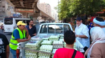 الزراعة تقدم سيارات البيض والأسماك بخصم 20% عن الأسعار السوقية.