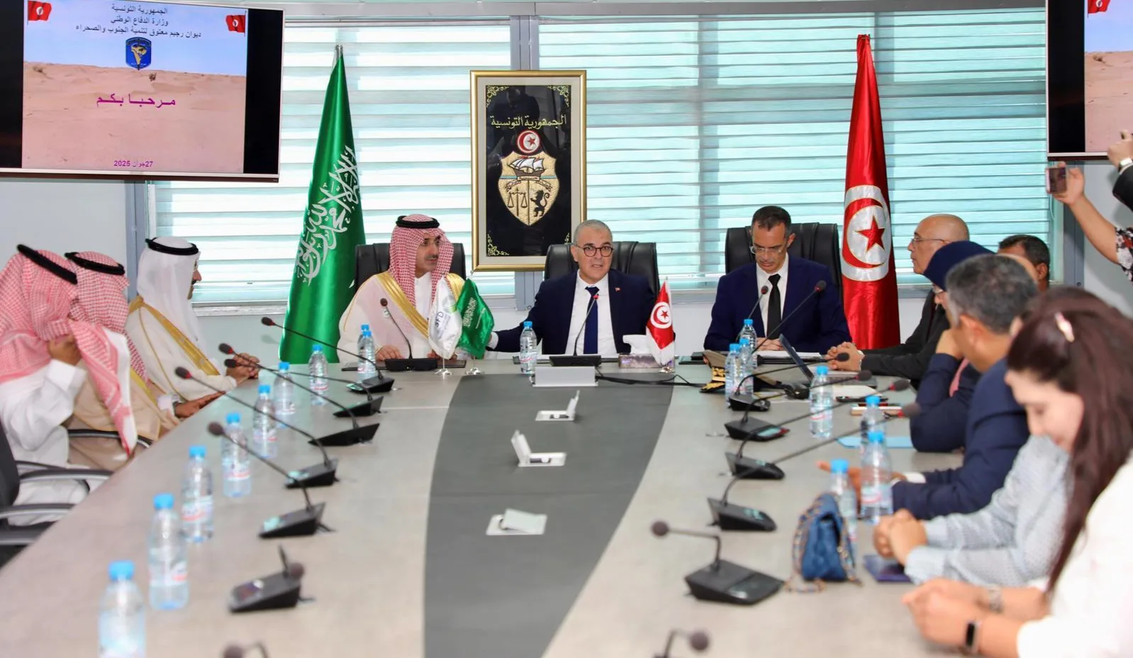 السعودية تدعم مشروعًا تطويريًا في جنوب تونس بقرض يفوق 38 مليون دولار السعودية تدعم مشروعًا تطويريًا في جنوب تونس بقرض يفوق 38 مليون دولار