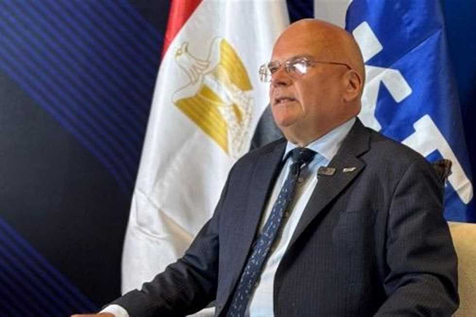 السفير السويدي: نعتبر مصر شريكًا استراتيجيًا على مستوى القارة الأفريقية. السفير السويدي: نعتبر مصر شريكًا استراتيجيًا على مستوى القارة الأفريقية.