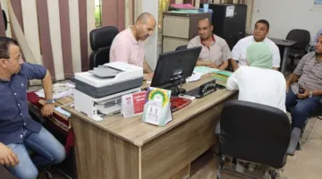 «السكرتير العام المساعد» يزور الواسطى لتفقد خدمات المواطنين ويحث على تسريع فحص طلبات التصالح