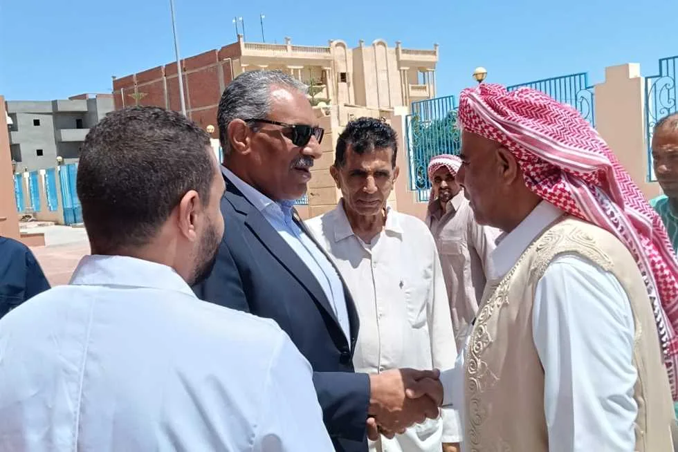 السكرتير العام لمطروح يقوم بجولة تفقدية في النجيلة ويؤكد على ضرورة مراقبة المخالفات العمرانية خلال عيد الأضحى. السكرتير العام لمطروح يقوم بجولة تفقدية في النجيلة ويؤكد على ضرورة مراقبة المخالفات العمرانية خلال عيد الأضحى.