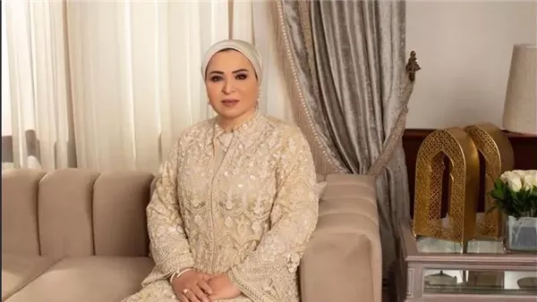 السيدة انتصار السيسي تطلب من الهلال الأحمر تقديم المساعدة لأسر ضحايا حادث المنوفية