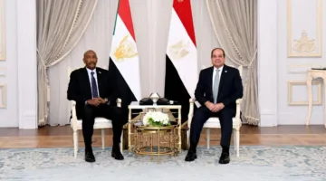 السيسي للبرهان: نؤكد دعمنا لوحدة السودان وسلامته واستقراره.