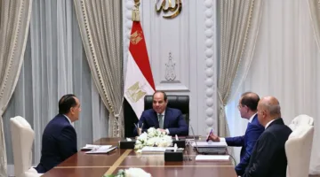 السيسي يأمر بتوسيع نطاق الضرائب وتعزيز بيئة الاستثمار.
