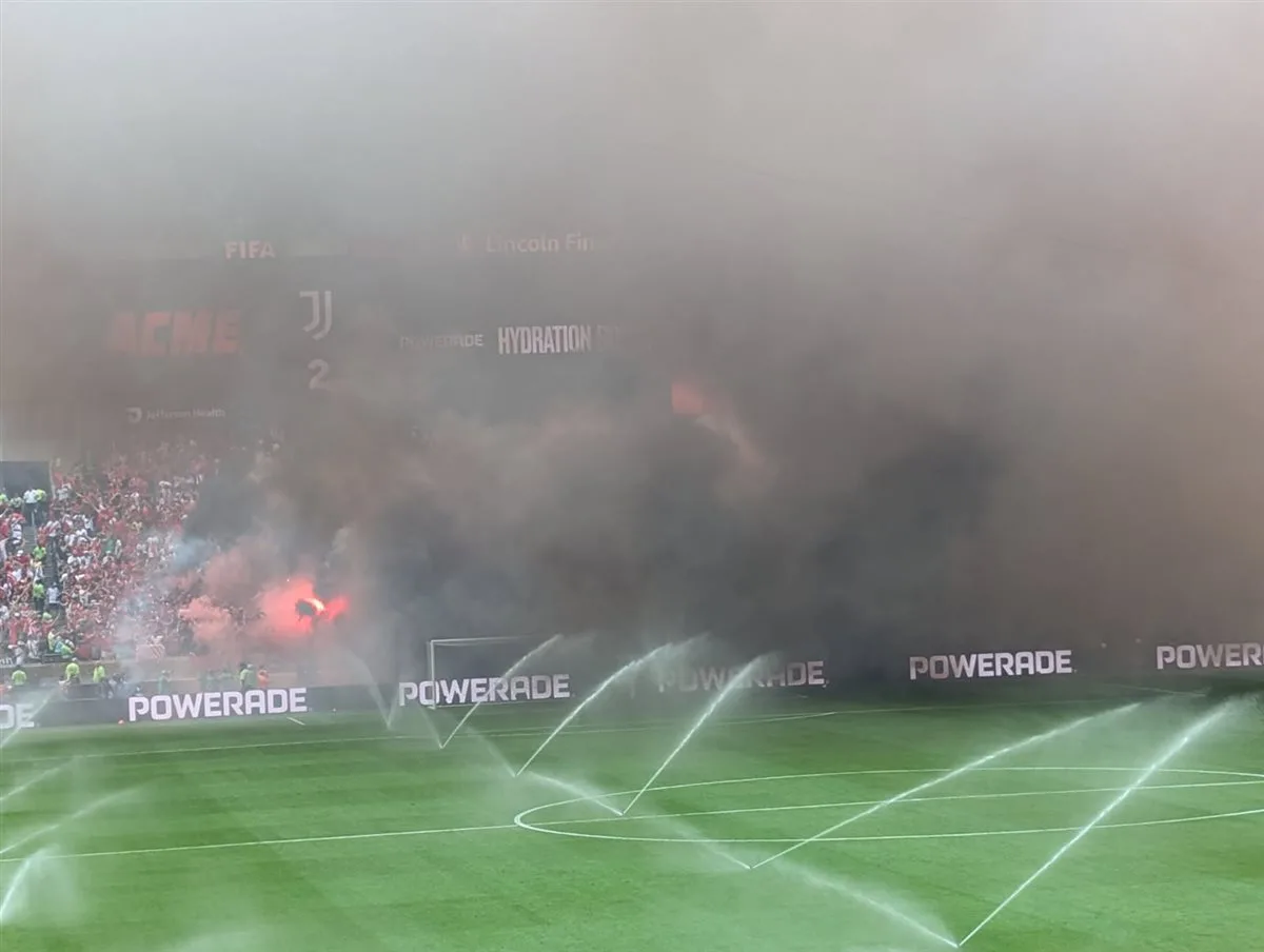 الشوط الأول.. يوفنتوس يتفوق على الوداد المغربي بهدفين في كأس العالم للأندية | فيديو الشوط الأول.. يوفنتوس يتفوق على الوداد المغربي بهدفين في كأس العالم للأندية | فيديو