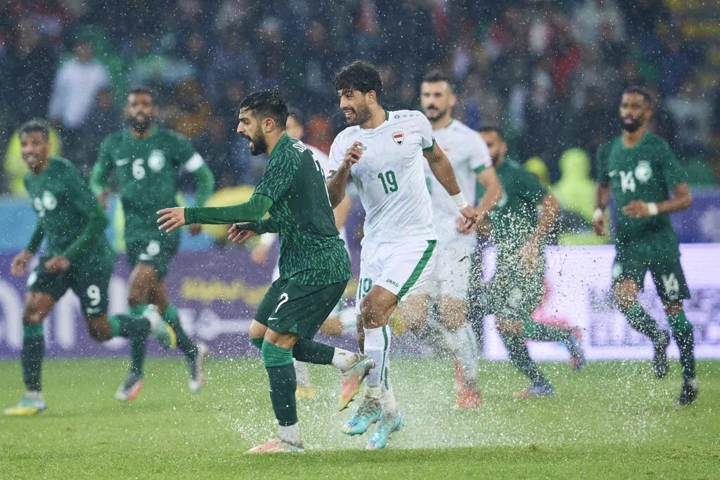 العراق يتنافس مع السعودية لاستضافة ملحق آسيا في كأس العالم 2026 العراق يتنافس مع السعودية لاستضافة ملحق آسيا في كأس العالم 2026