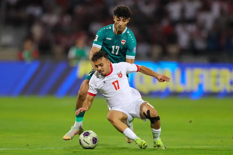العراق يحقق الفوز على الأردن بهدف جاسم في تصفيات كأس العالم 2026 العراق يحقق الفوز على الأردن بهدف جاسم في تصفيات كأس العالم 2026