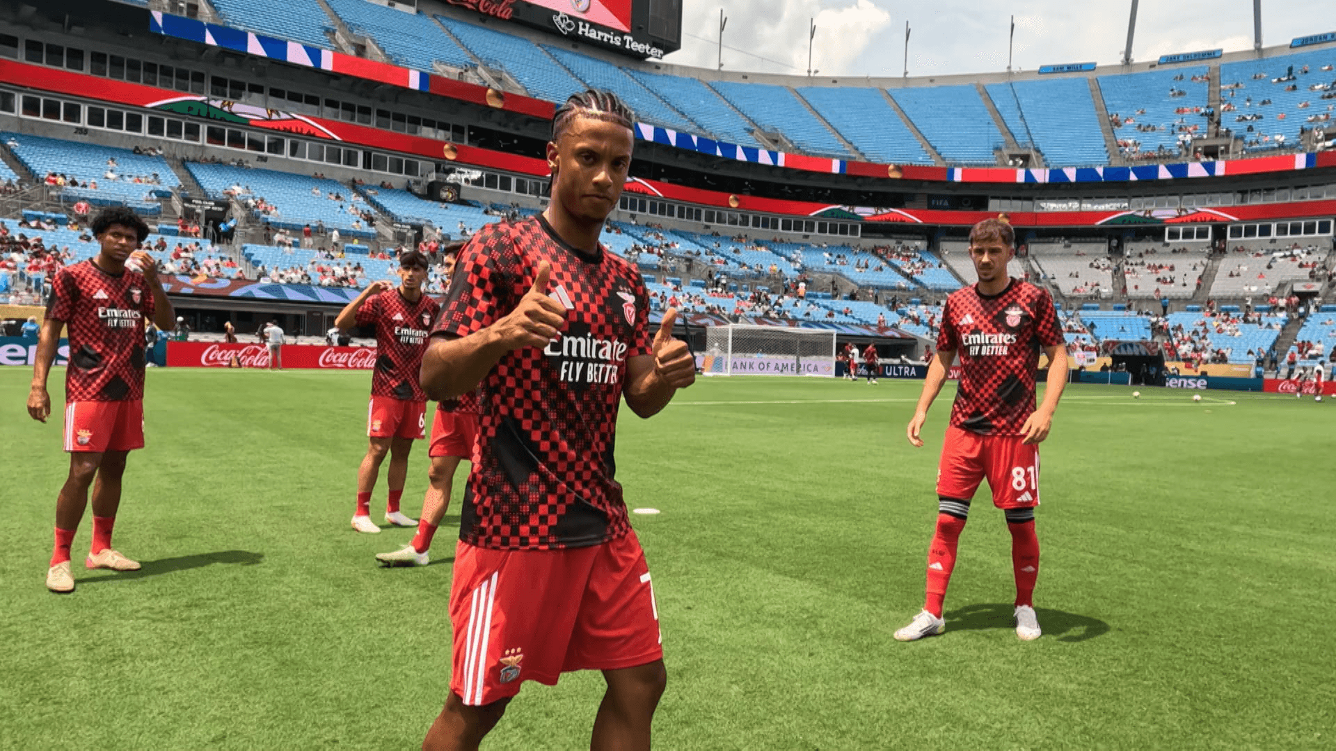 Watch Inside Benfica's Warm-Up Online | DAZN NC