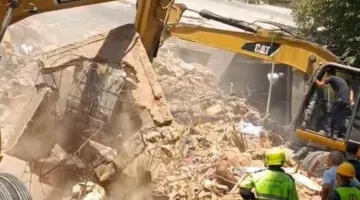 القاهرة: لجنة تفحص المباني المجاورة للعقارات المنهارة في حدائق القبة
