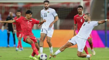 القنوات التي ستبث مباراة فلسطين وعمان في تصفيات كأس العالم 2026
