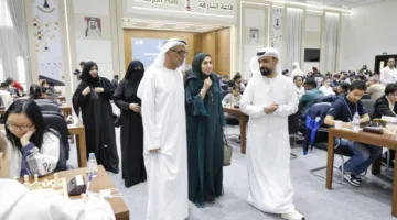 «اللجنة الاستشارية» تواصل زياراتها لنادي الشارقة للشطرنج