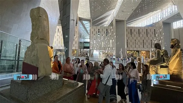 المتحف المصري الكبير: مشروع حضاري يتجدد بموعد افتتاح جديد في كنف الأهرامات المتحف المصري الكبير: مشروع حضاري يتجدد بموعد افتتاح جديد في كنف الأهرامات