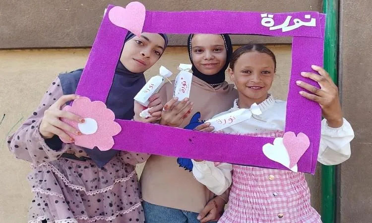 المجلس القومي للمرأة ينظم نشاط ترفيهي لفتيات برنامج نورة في محافظة أسيوط
