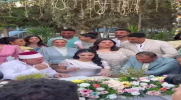 المدونة كنزي مدبولي تتألق بإطلالة رائعة في حفل عقد قرانها (صور)