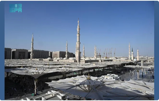 المدينة المنورة تودع حجاج بيت الله وتستقبل الزوار المحليين خلال عطلة عيد الأضحى
