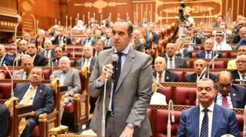 المستشار محمود فوزي يشارك في جلسة مجلس الشيوخ حول طرق مكافحة التصحر