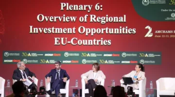 المقاولون العرب يشاركون في القمة الاقتصادية الإقليمية الثانية لغرف التجارة الأمريكية في أثينا