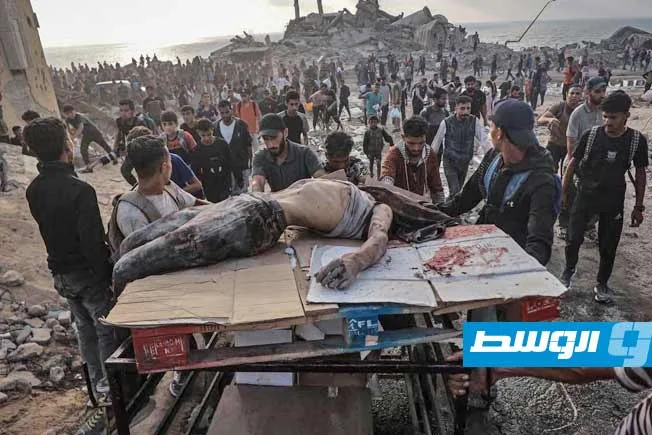المكتب الحكومي في غزة: 516 شهيدًا بسبب “مصائد الموت الإسرائيلية والأمريكية”