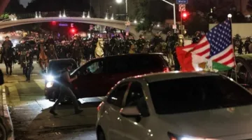 المكسيك ترفض الاتهامات بدعم احتجاجات لوس أنجلوس
