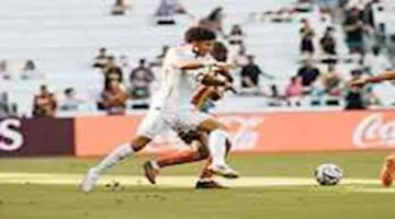 الممثلة كيث إربان تشاهد مباراة الترجي مع لوس أنجلوس في كأس العالم.
